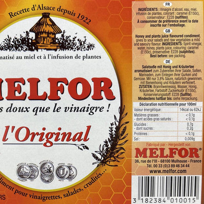 Melfor l'original - Original Essig Würzmittel, 10 Liter Kanister für Großverbraucher