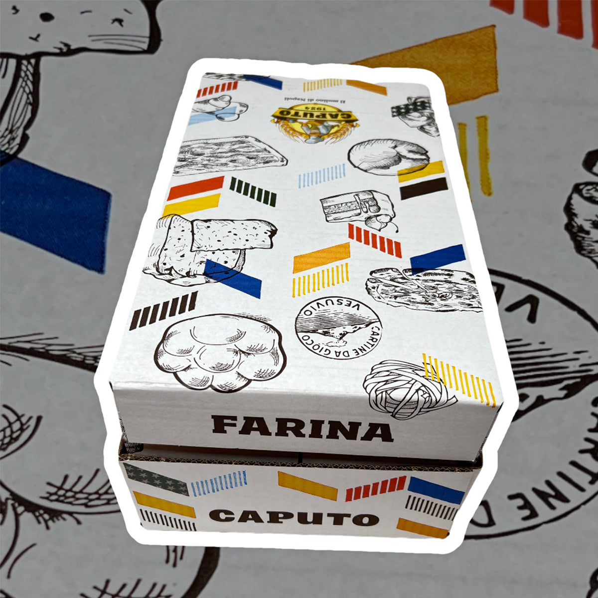 FARINA CAPUTO Mehl "Cuoco" Chef 10 x 1kg für lange Gärung Weichweizenmehl Typ "00"