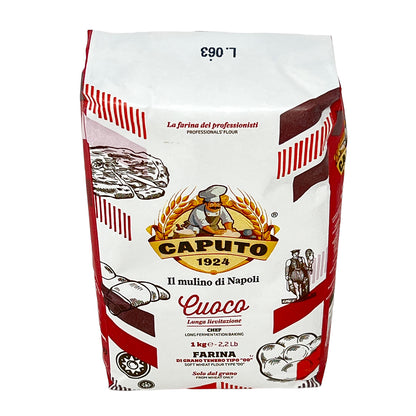 FARINA CAPUTO Mehl "Cuoco" Chef 10 x 1kg für lange Gärung Weichweizenmehl Typ "00"