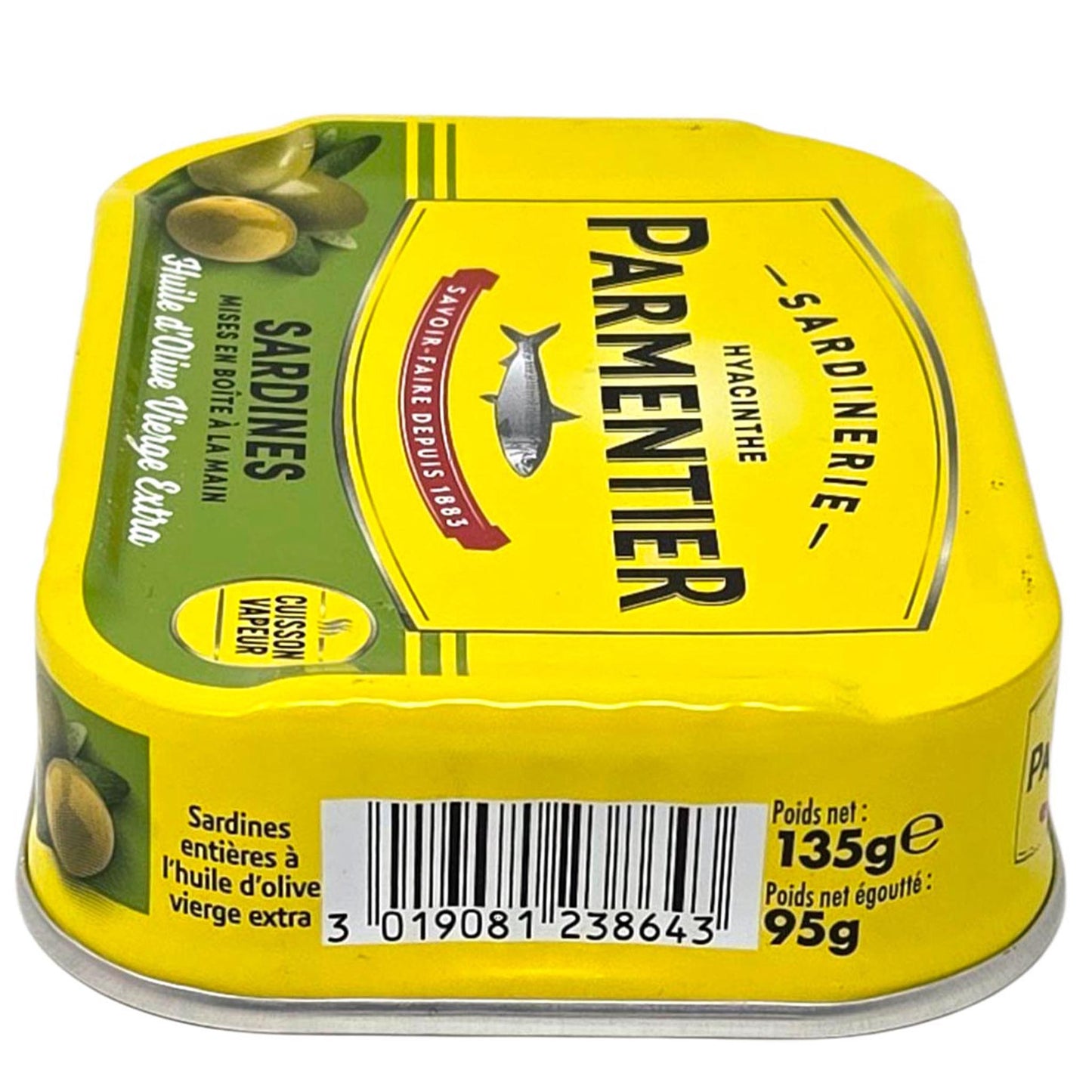 Sardinerie Parmentier Grätenlose Sardinenfilet in kalt gepresstem Olivenöl