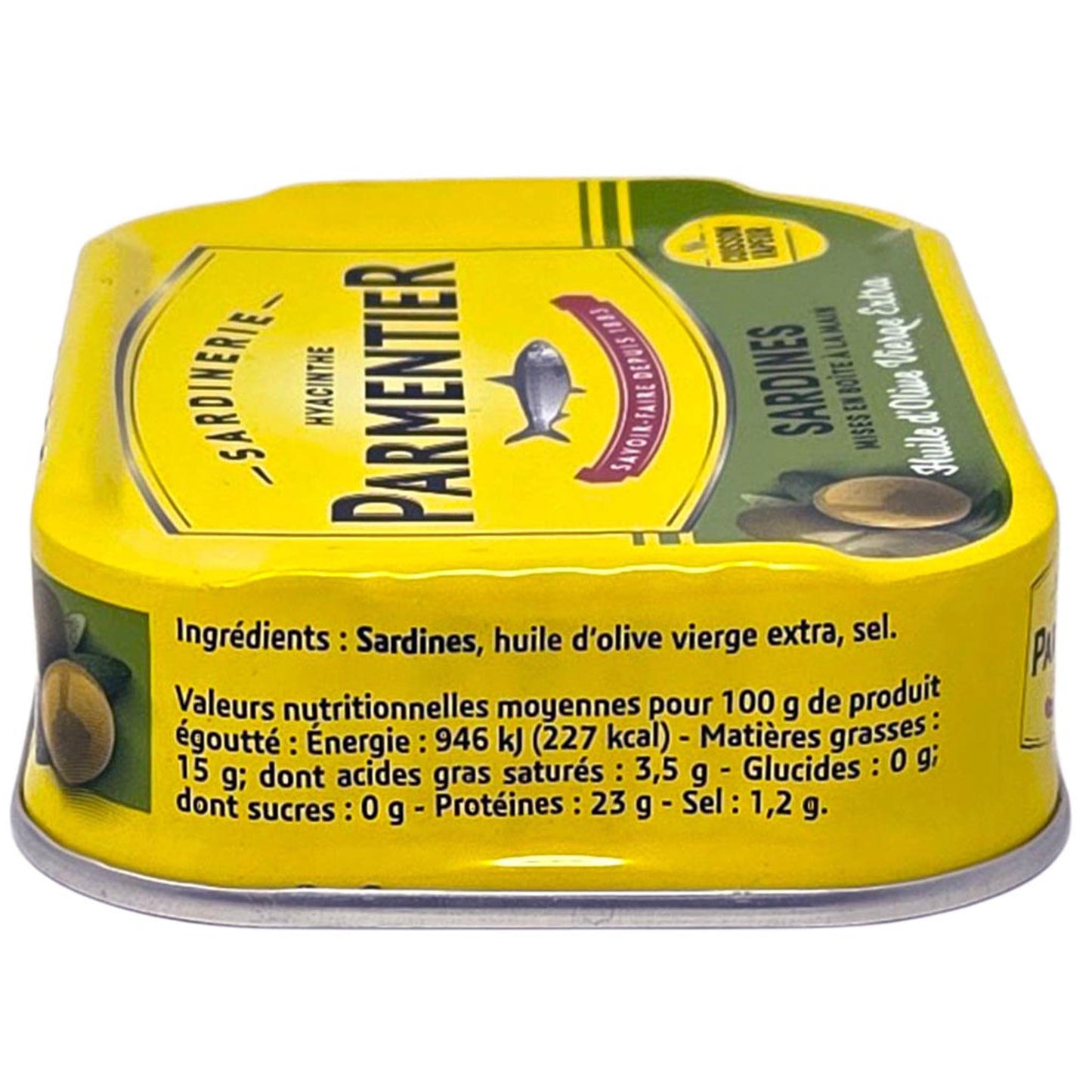Sardinerie Parmentier Grätenlose Sardinenfilet in kalt gepresstem Olivenöl