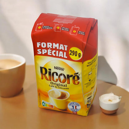 Nestlé Ricoré l'instant Instant Kaffee mit Zichorie Nachfüllpack 6 x 290g