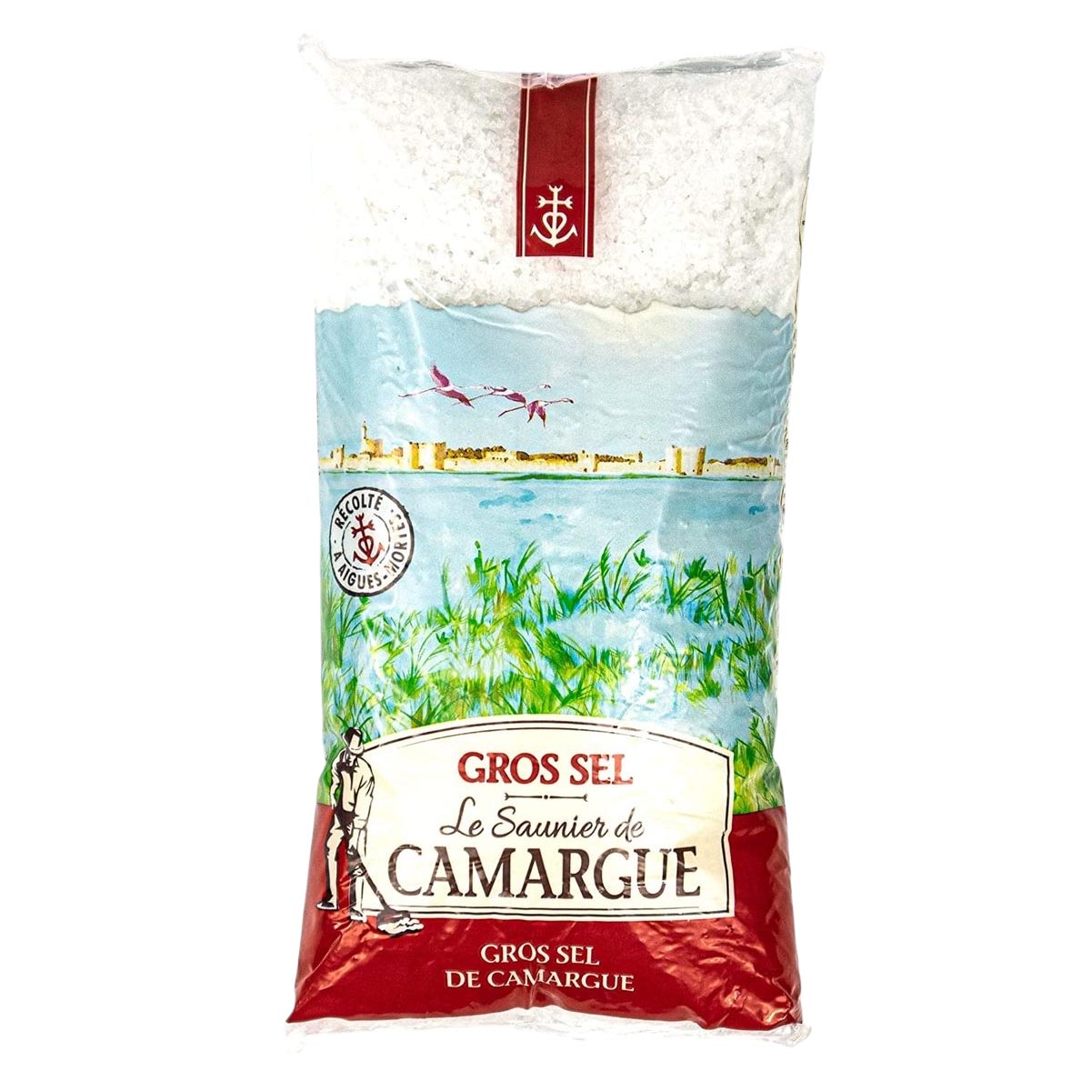 Le Saunier de Camargue Gros Sel - Grobes Meersalz aus Frankreich 3 x 1000g