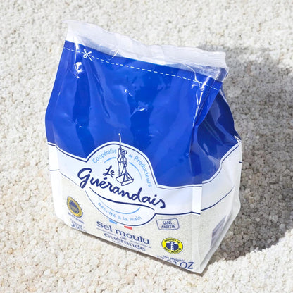 Sel de Guérande Meersalz - 500g - Natürliches, feines Salz für erstklassige Gerichte