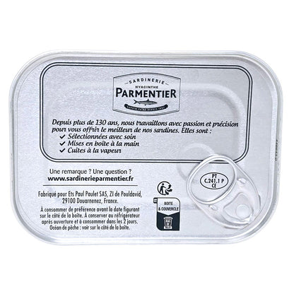 Sardinerie Parmentier Pikante Sardinen in Olivenöl: Mit feuriger Chili-Note