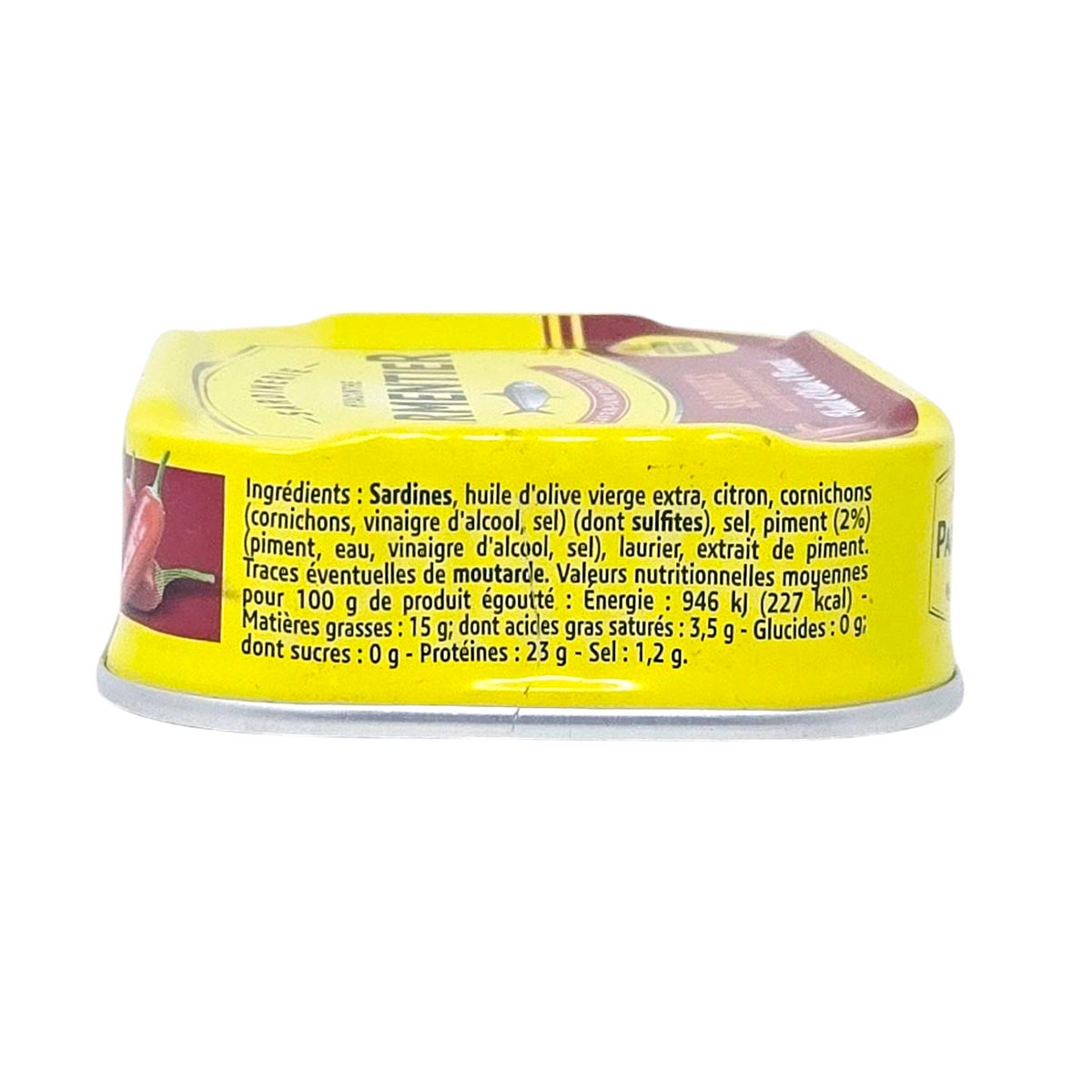 Sardinerie Parmentier Pikante Sardinen in Olivenöl: Mit feuriger Chili-Note