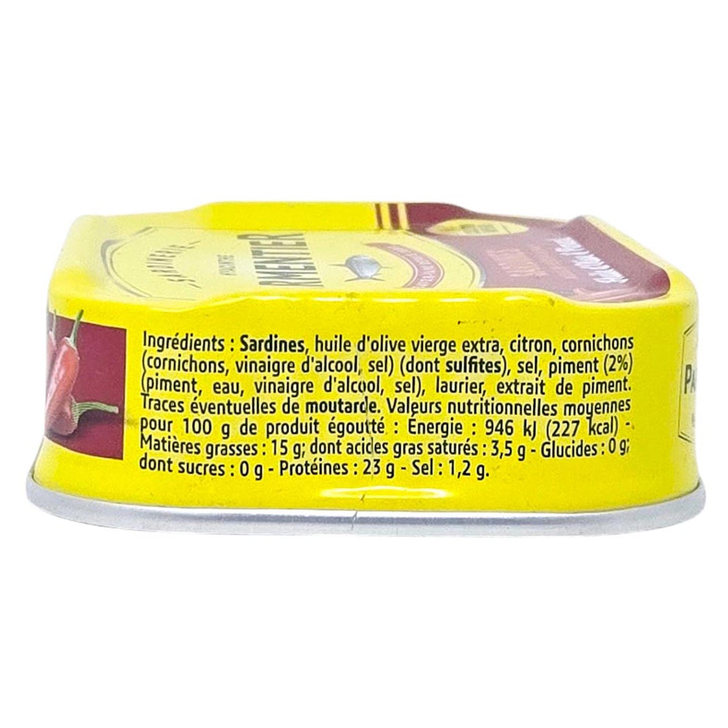 Sardinerie Parmentier Pikante Sardinen in Olivenöl: Mit feuriger Chili-Note