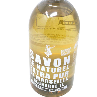 Savon de Marseille extra Pur Le Naturel – 1000ml Nachfüllpack für sanfte Pflege