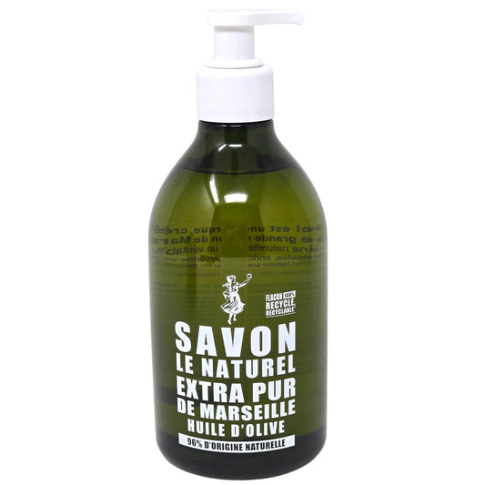 Savon Le Naturel Extra Pur Flüssigseife mit Olivenöl 500ml – Sanfte Pflege & Duft