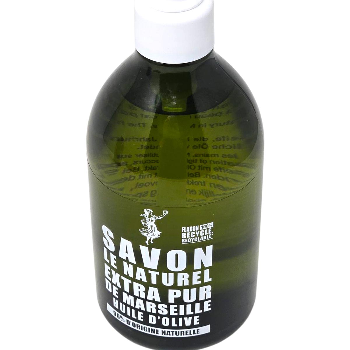 Savon Le Naturel Extra Pur Flüssigseife mit Olivenöl 500ml – Sanfte Pflege & Duft