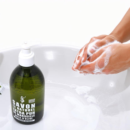 Savon Le Naturel Extra Pur Flüssigseife mit Olivenöl 500ml – Sanfte Pflege & Duft