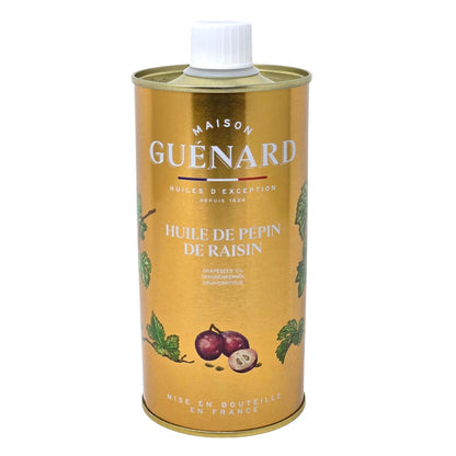 GUÉNARD Traubenkernöl 500ml – Vielseitiges Öl für Küche und Hautpflege