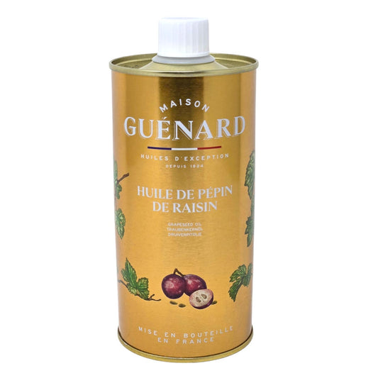 GUÉNARD Traubenkernöl 500ml – Vielseitiges Öl für Küche und Hautpflege