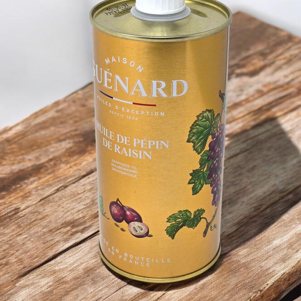 GUÉNARD Traubenkernöl 500ml – Vielseitiges Öl für Küche und Hautpflege