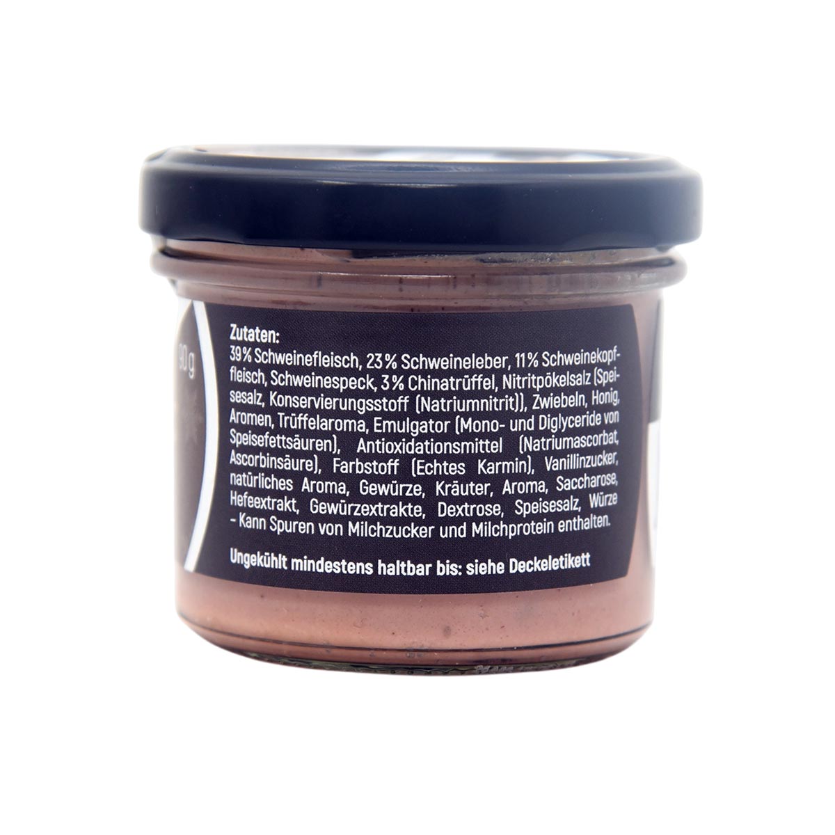 Dürrröhrsdorfer Trüffel-Leberwurst – Edler Genuss im Glas, fein abgestimmt 90g