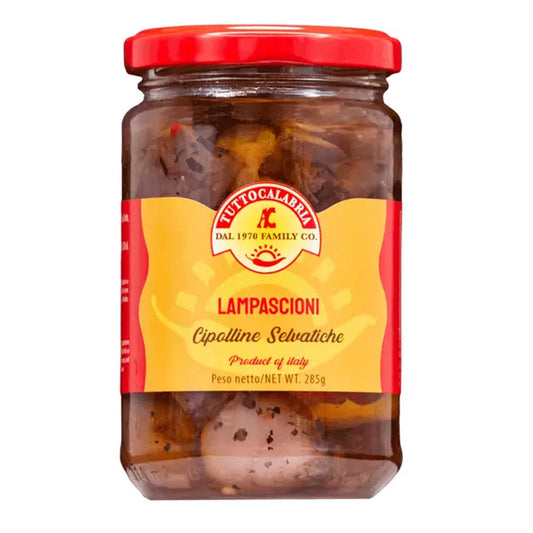 TuttoCalabria Lampascioni - Wilde Zwiebeln Italienische Spezialität für Grill & Co.