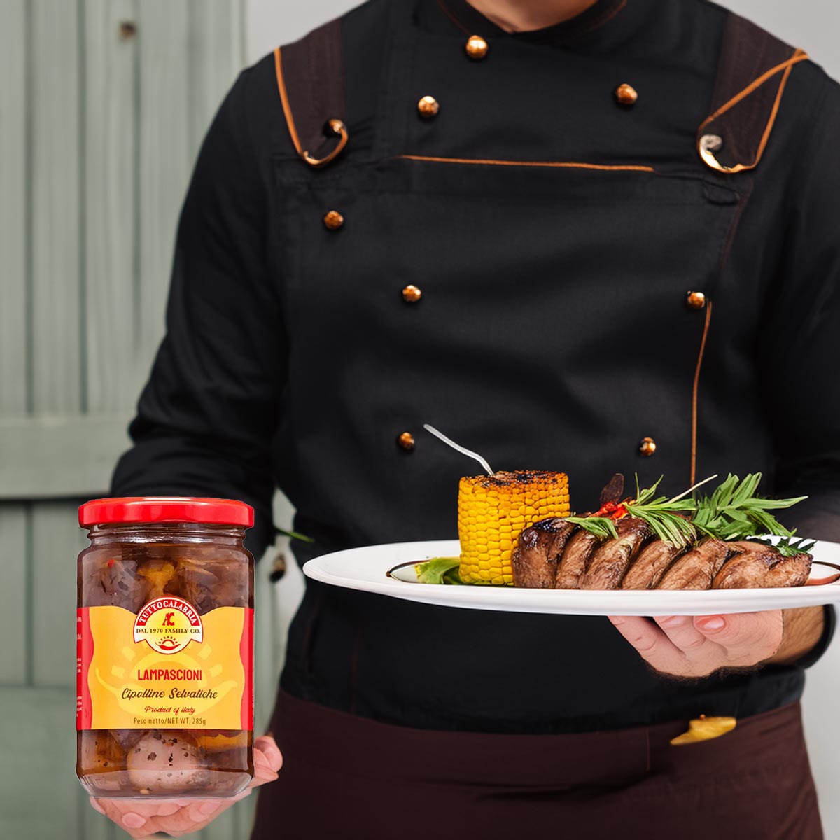 TuttoCalabria Lampascioni - Wilde Zwiebeln Italienische Spezialität für Grill & Co.