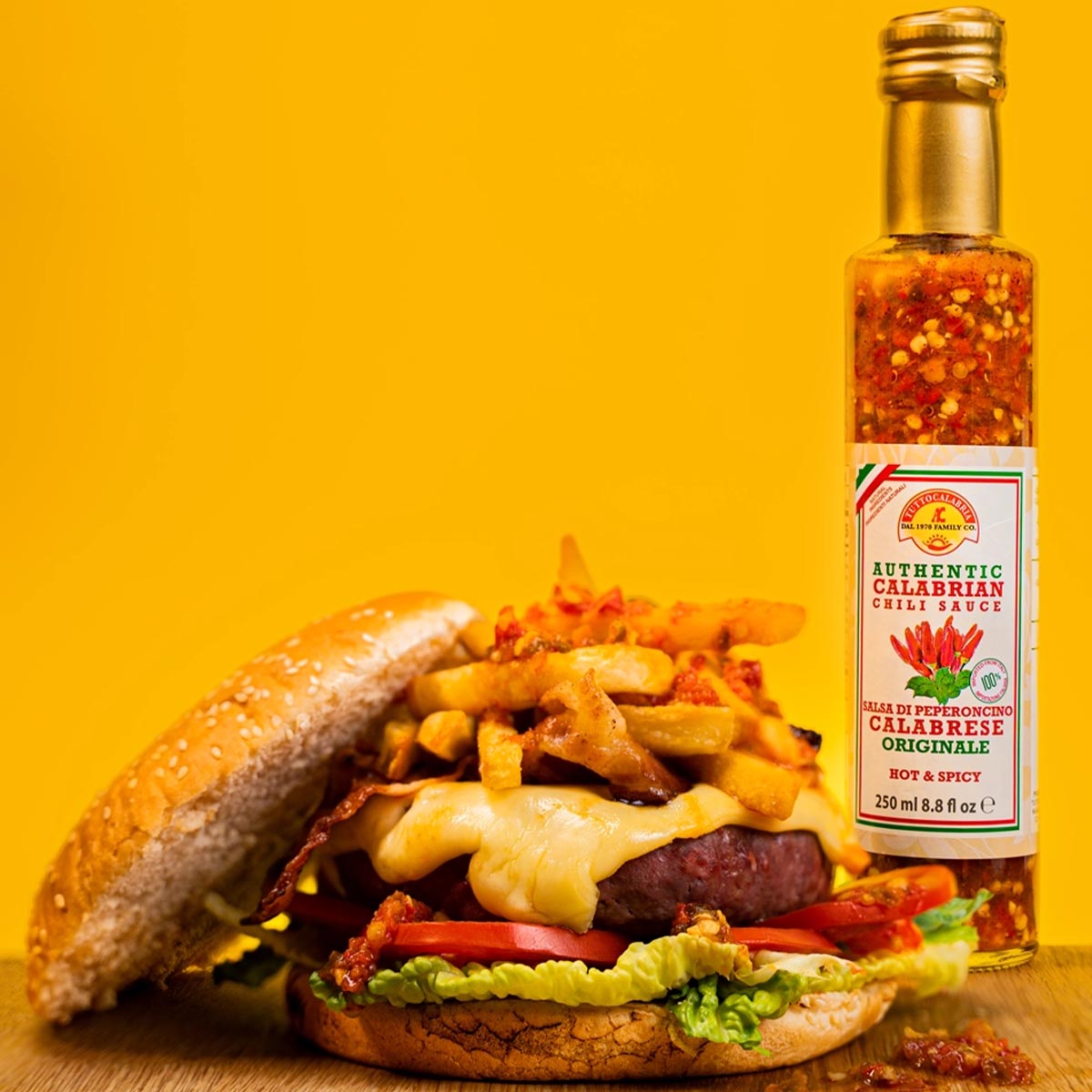 TuttoCalabria Authentische kalabrische Chilisauce extra scharf