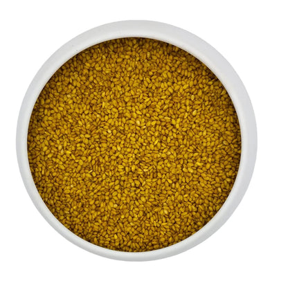 Vanissa Gerösteter Sesam mit Yuzu – 50g edles Glas mit Holzdeckel, Japanische Aromen