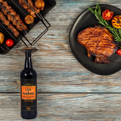 Lea & Perrins Worcestershire Sauce 3er-Pack – Authentischer Geschmack genießen