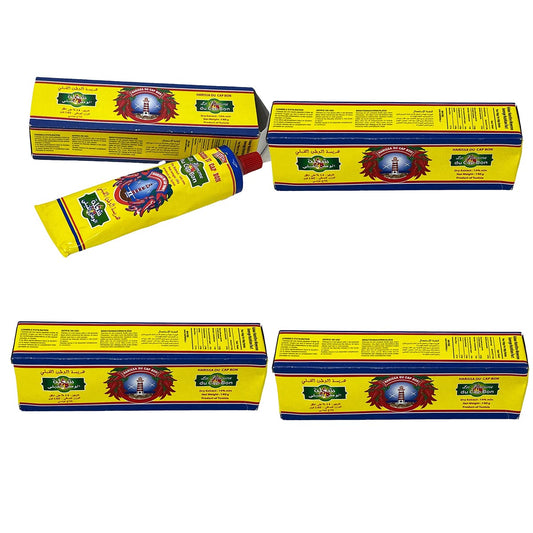 Harissa  La Flamme CAP BON  SEHR SCHARF CHILI Paste Sauce 4 x 140 Gramm Tube