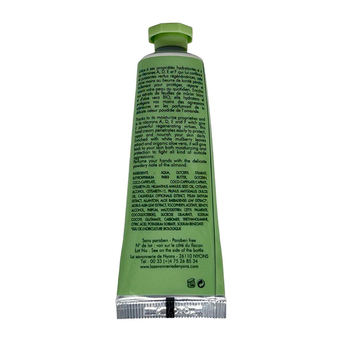 La Savonnerie De Nyons Handcreme Creme Aquarell Fleur d'Almond Mandelblüten