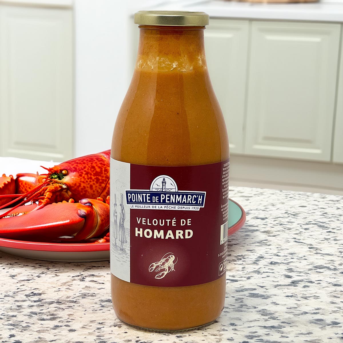 Pointe de Penmarc'h Hummersuppe aus der Bretagne – 1 Liter Gourmet-Genuss