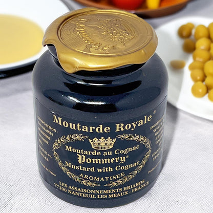 Pommery Moutarde Royale Meaux-Senf mit Cognac, körnig 250g