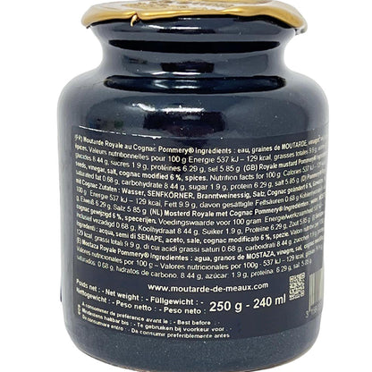 Pommery Moutarde Royale Meaux-Senf mit Cognac, körnig 250g