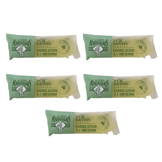 Le Petit Marseillais Flüssigseife Olive 5 x 250 ml Nachfüllpack – Sanfte Pflege aus Frankreich