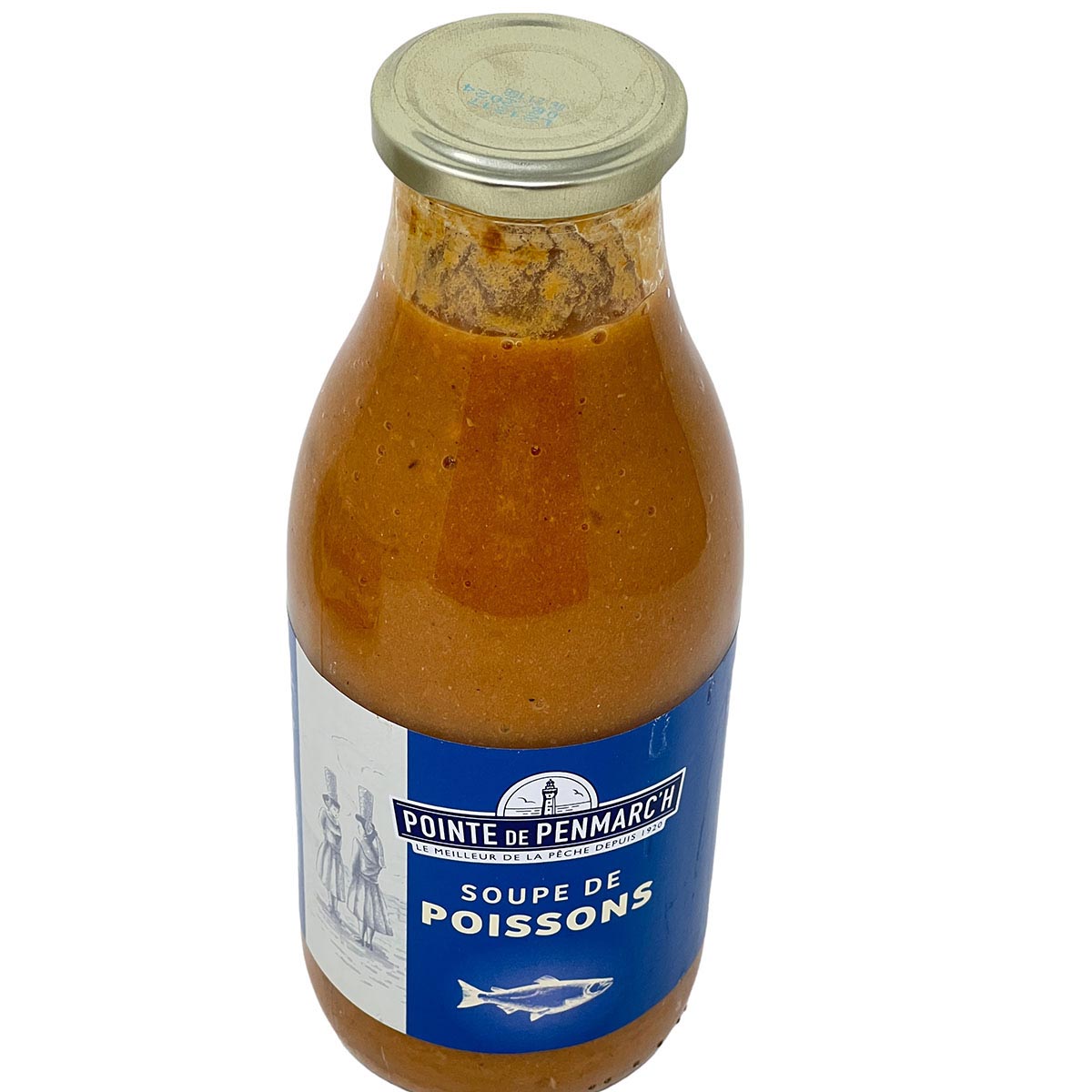 La Pointe de Penmarc'h Fischsuppe – Authentische Spezialität aus der Bretagne, 1 Liter