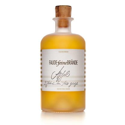 Faude Feine Brände Apfelbrand 3 Jahre Holzfass - Edler Genuss in jeder Flasche