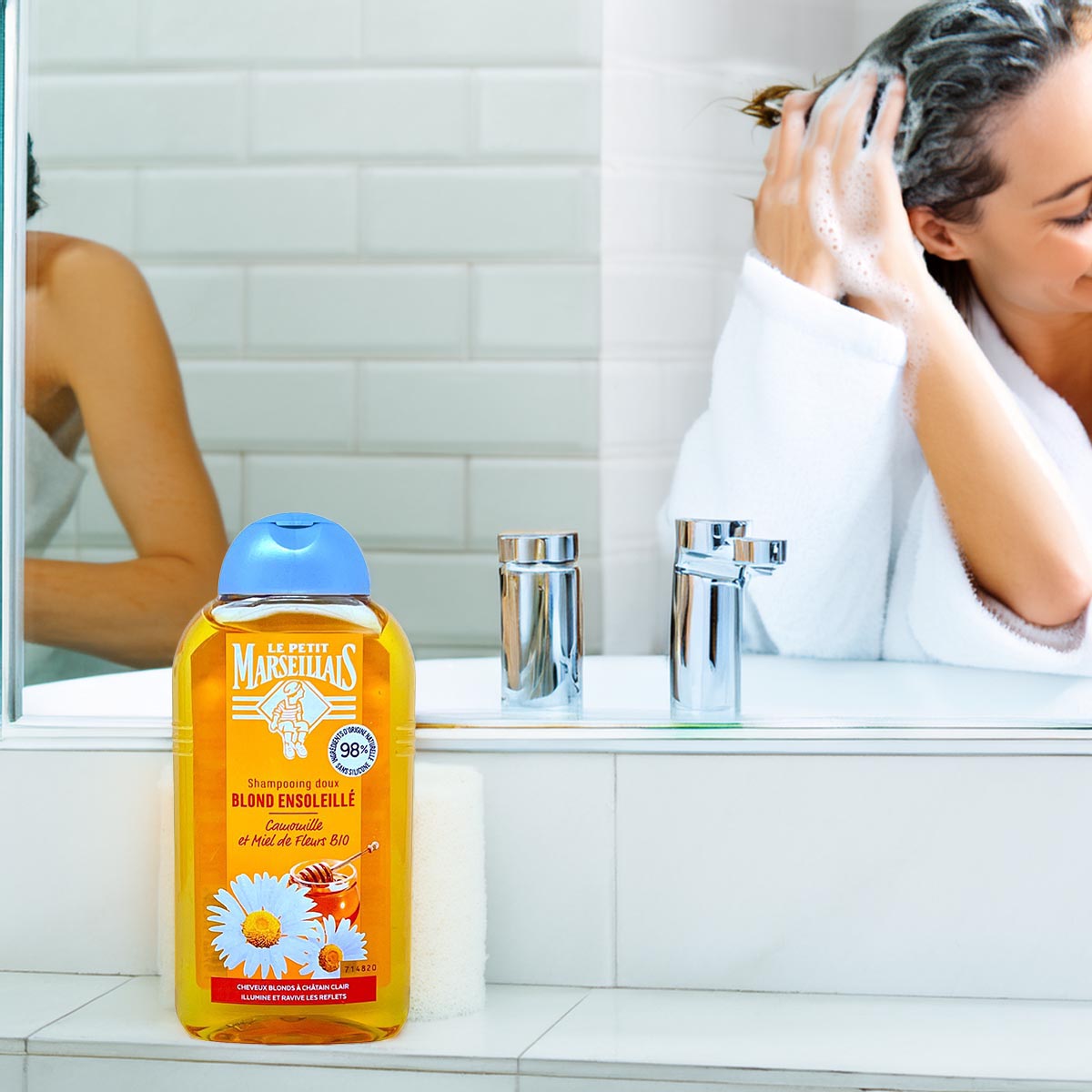 Le Petit Marseillais Shampoo: Kamille & Honig für blondes/hellbraunes Haar