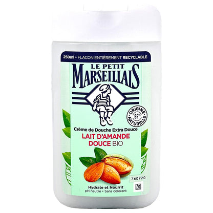 Le Petit Marseillais Duschgel: Mandelmilch für sanfte Pflege - 3x 250 m