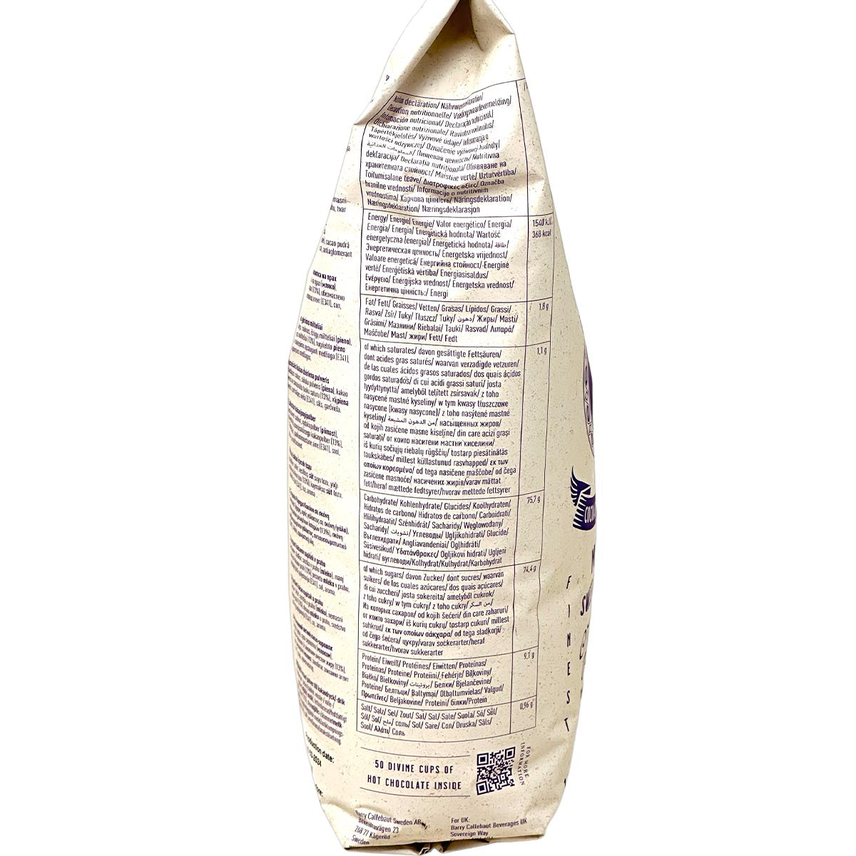 VAN HOUTEN VH1 Kakaopulver 1KG – Reichhaltiger & ausgewogener Instant Kakaodrink Genuss