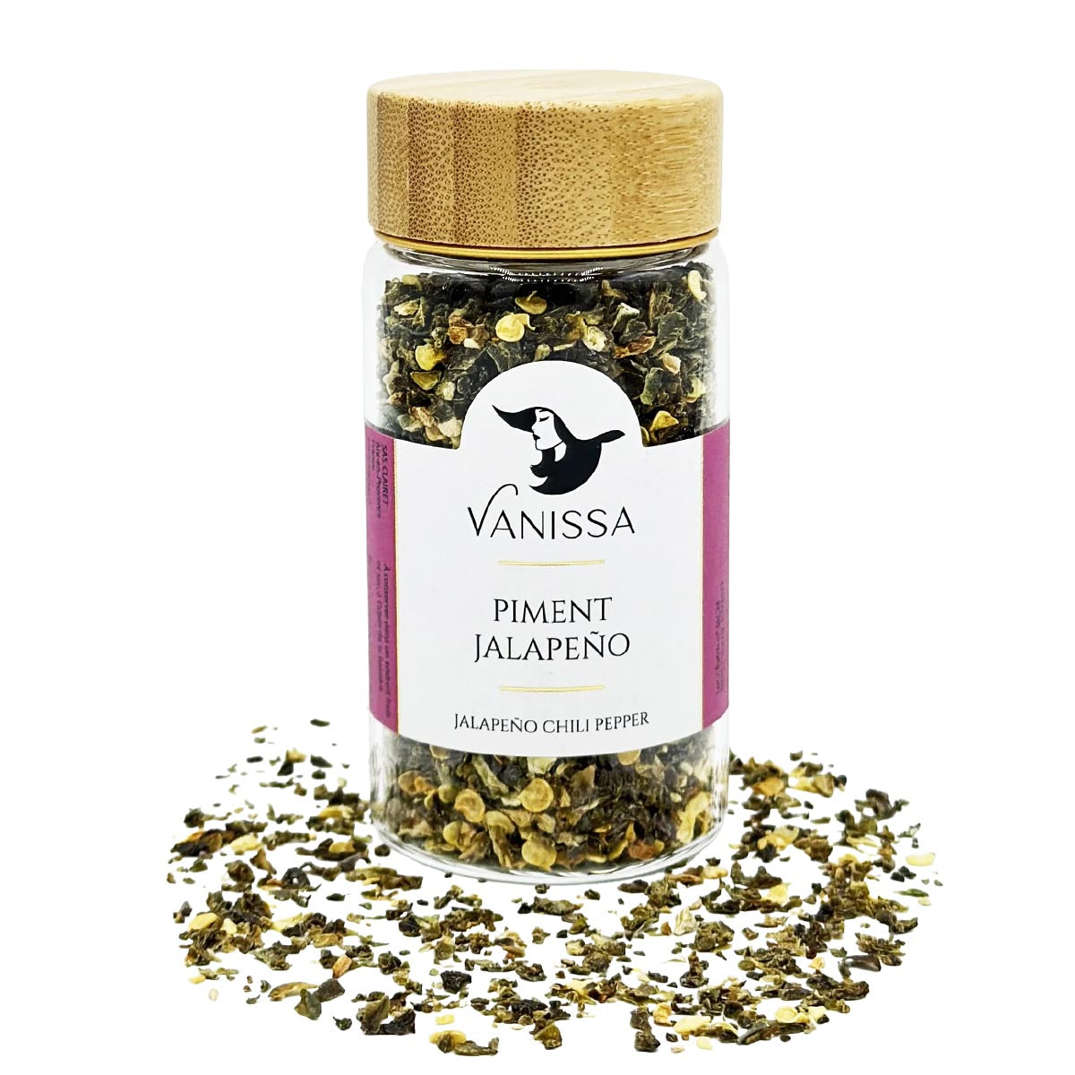 Intensiver Geschmack: Vanissa Jalapeño-Pfeffer gemahlen, 35 Gramm