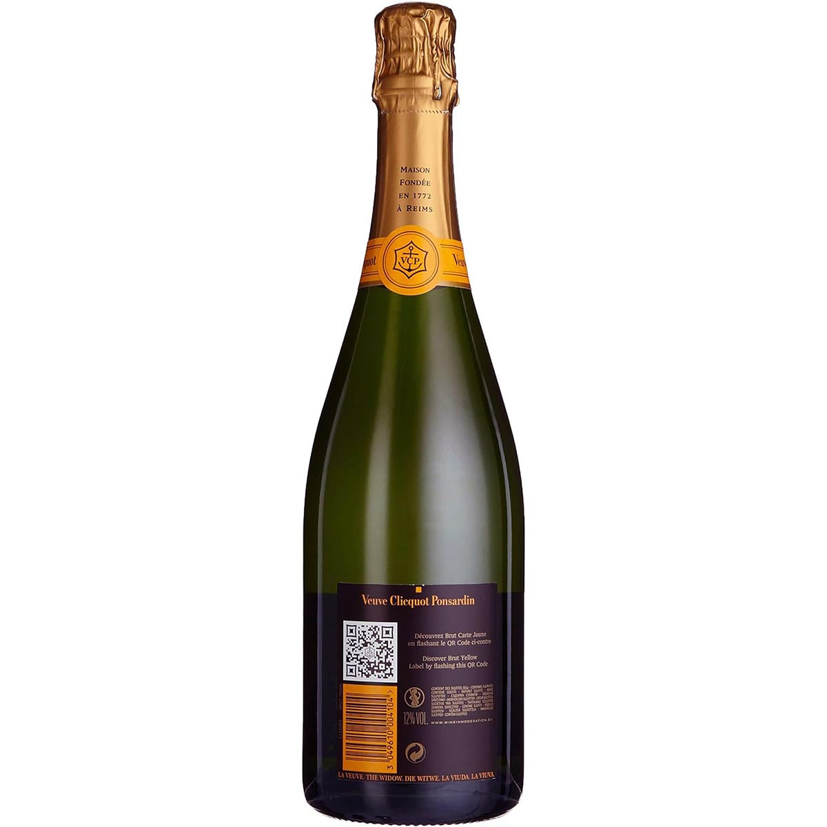 Veuve Clicquot Brut Champagner - 0,75l - Klassischer Genuss für besondere Anlässe