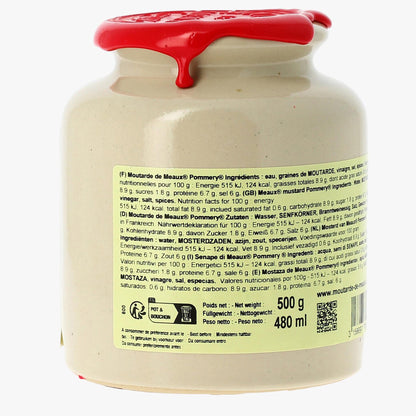 Pommery® Moutarde de MEAUX: Authentischer französischer Senf, 500g