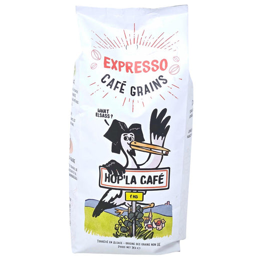 Sotoco Hop'la Espresso: Kraftvoller Mix, 1kg, Robusta & Arabica Bohnen