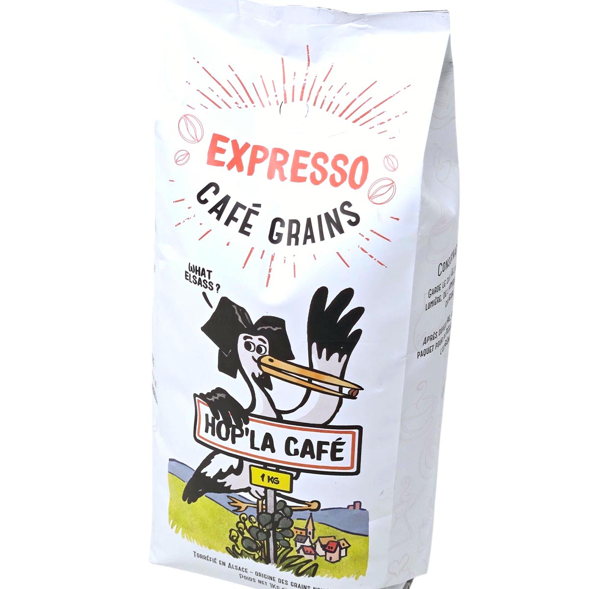 Sotoco Hop'la Espresso: Kraftvoller Mix, 1kg, Robusta & Arabica Bohnen