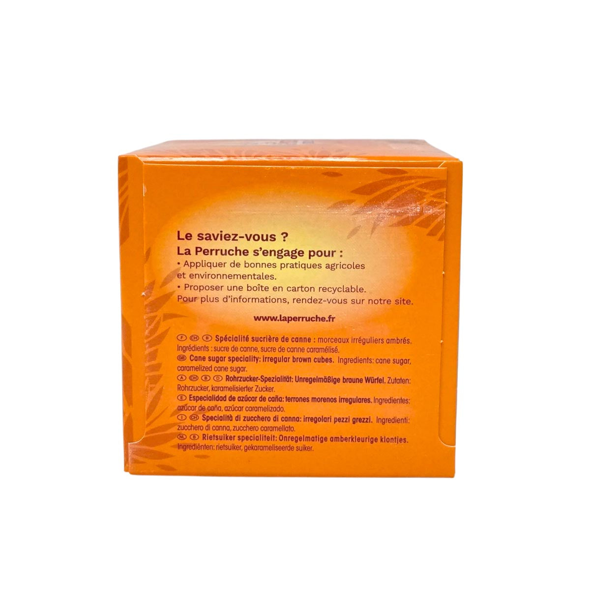 Natürlicher brauner Zuckerwürfel von La Perruche - mini 475 Gramm