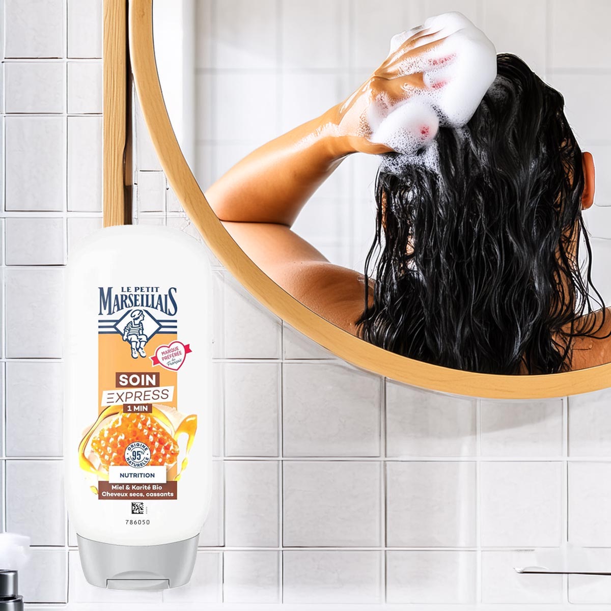Le Petit Marseillais Conditioner Shea & Honig 200ml – Feuchtigkeitsspülung für weiches Haar