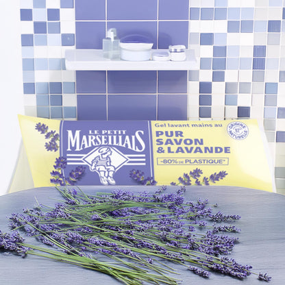 Le Petit Marseillais Flüssigseife Lavendel 5 x 250 ml Nachfüllpack – Sanfte Pflege aus Frankreich