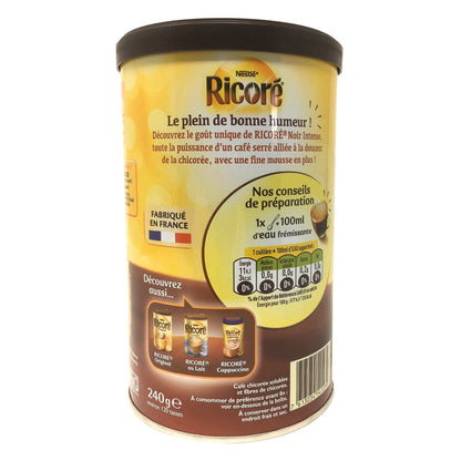 Nestlé Ricoré l'instant Noir Intense - Kaffee mit Extrakten aus der Zichorie   240g