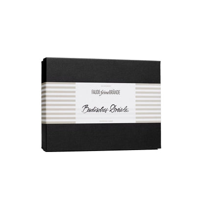 Faude Feine Brände Geschenkbox Badisches Dreierlei (Williams-Christ-Birne, Weintrester Spätburgunder, Zibärtle) 3 x 100ml 40%