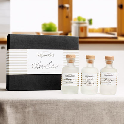 Faude Feine Brände Geschenkbox Salute Sicilia (Blutorange, Bergamotte, Mandarine)