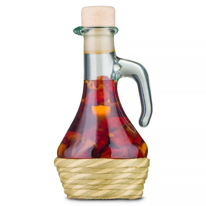 Casarecci di Calabria  Chili-Pfeffer-Olivenöl aus kalabrischen Chilis und Olivenöl