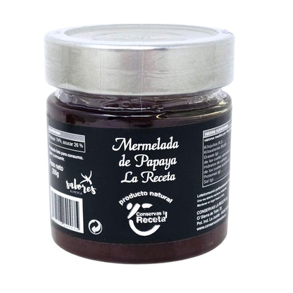 Conservas La Receta Papaya Konfitüre 250g: Exotischer Fruchtgenuss aus Spanien