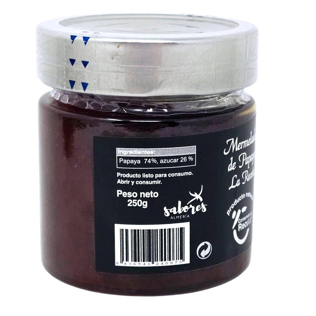 Conservas La Receta Papaya Konfitüre 250g: Exotischer Fruchtgenuss aus Spanien