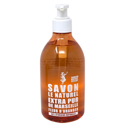 Savon le Naturel Marseille Seife Fleur d'Oranger 500ml – Sanfte Pflege & Duft